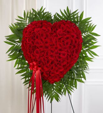 Bleeding Heart Rose Wreath