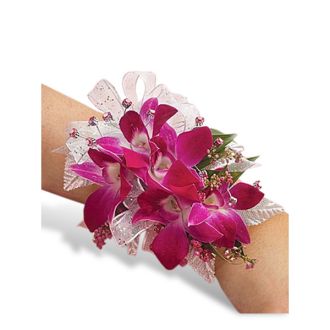 Glamourous Orchid Corsage