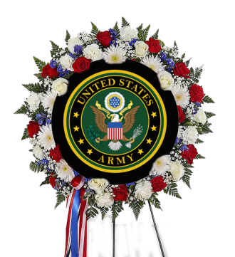 Military Patriotic Wreath - Army