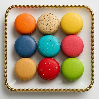 Macarons 2 Piece 