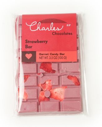 Strawberry Bar - Charles Chocolates